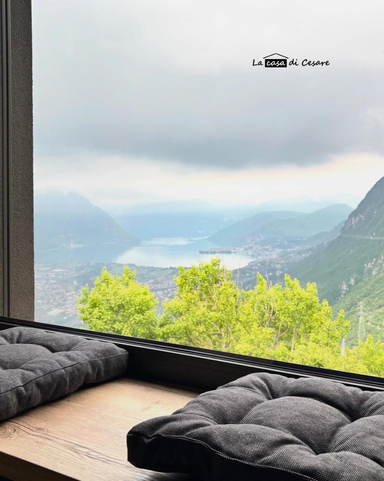 La Casa Di Cesare Hotel Rogno Стая снимка